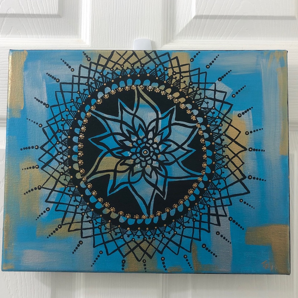 Painting Original Art acrylic on stretch canvas